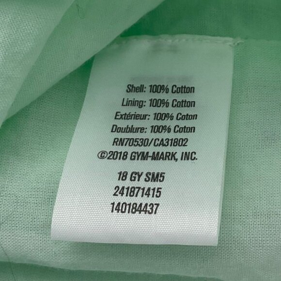 Gymboree Baby Mint Green Sleeveless Llama Print Ruffled Dress Pinks Purples 0-3m - Picture 7 of 9